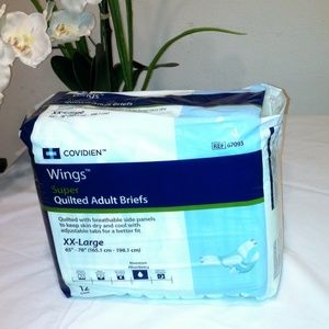 Brand New Covidien Adult Briefs- 12 Qty